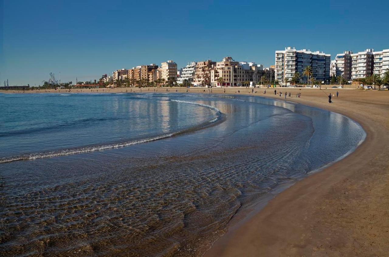 Apartamento Mediterráneo A WIFI Puerto de Sagunto Exterior foto